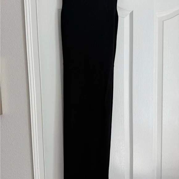 Zara Black Evening  Dress with Embellished Sparkle  Detail in back - Picture 4 of 12